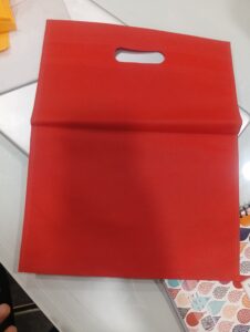 D-cut non woven bags manufacturer in Faridabad.