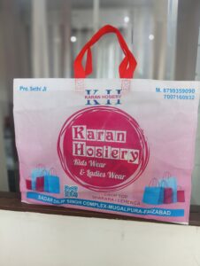 Loop handle non woven carry bags for retail stores